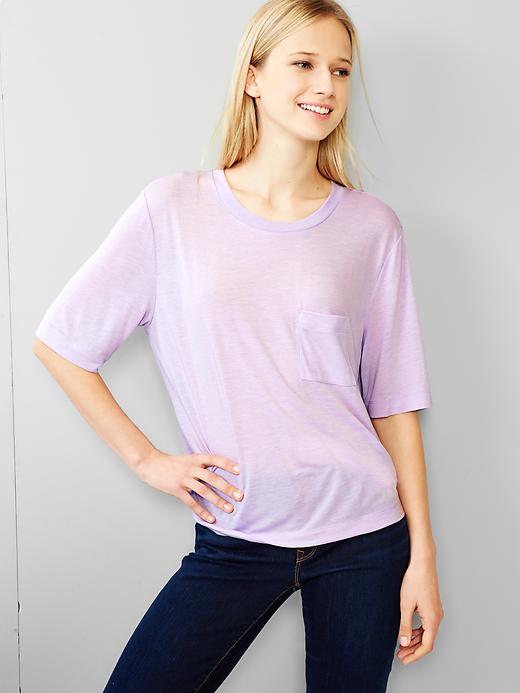 Image number 9 showing, Fluid relaxed tee