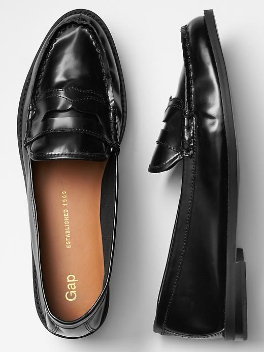 Image number 2 showing, Leather loafers