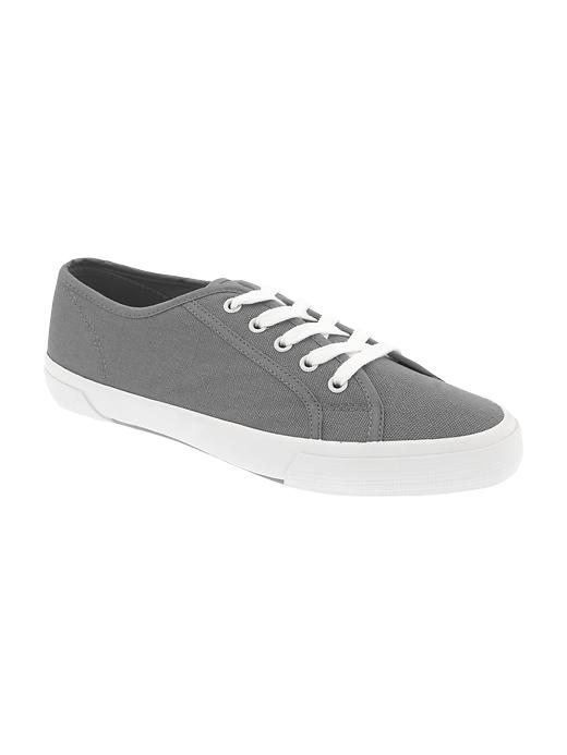 old navy white canvas sneakers