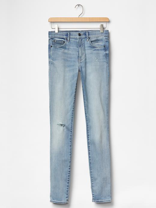 Image number 6 showing, 1969 destructed resolution true skinny jeans