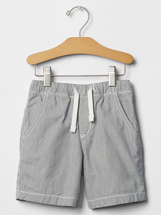 Image number 1 showing, Pull-on stripe utility shorts