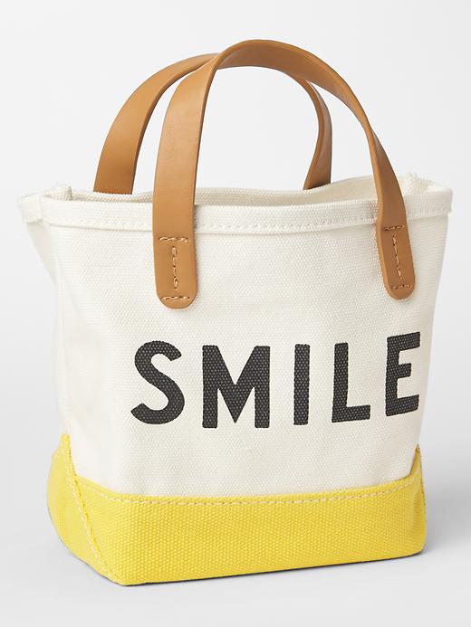 Image number 1 showing, Contrast statement canvas tote