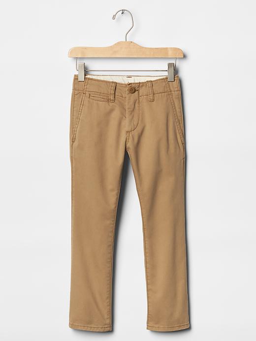 View large product image 1 of 1. Lived-in khakis