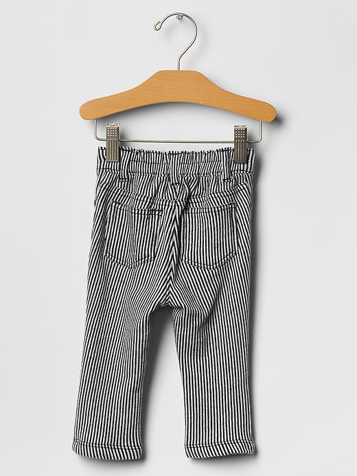 Image number 2 showing, Railroad stripe knit pants