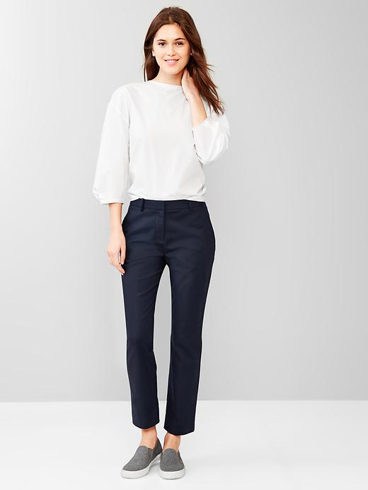 Image number 4 showing, Tailored crop pants