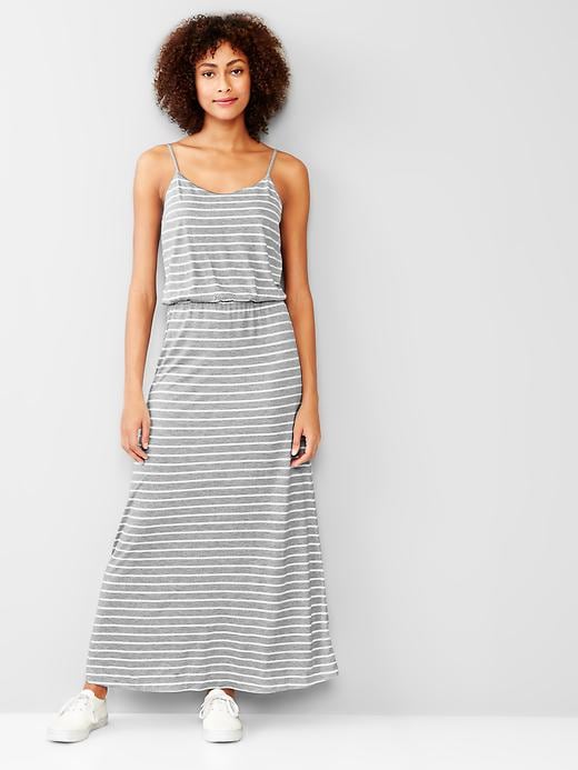 Image number 9 showing, Stripe cami maxi dress