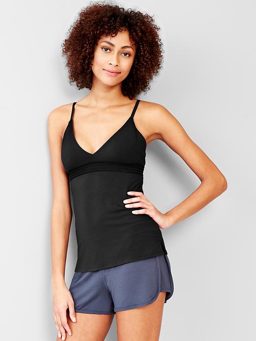 View large product image 1 of 1. Modal empire-waist cami