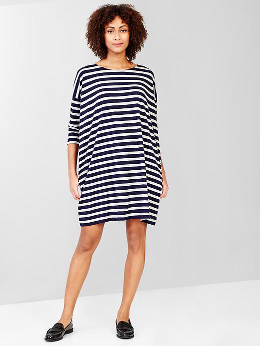 Image number 8 showing, Stripe relaxed t-shirt dress