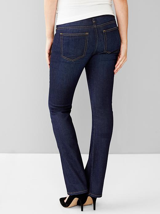 Image number 2 showing, Maternity demi panel perfect boot jeans