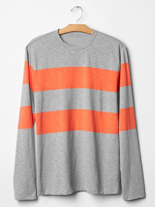 Image number 2 showing, Marled stripe t-shirt