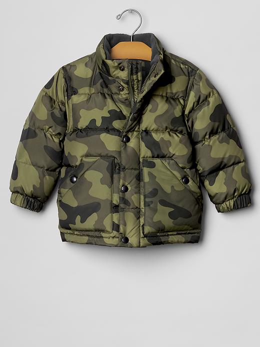 Image number 2 showing, Warmest down camo puffer jacket