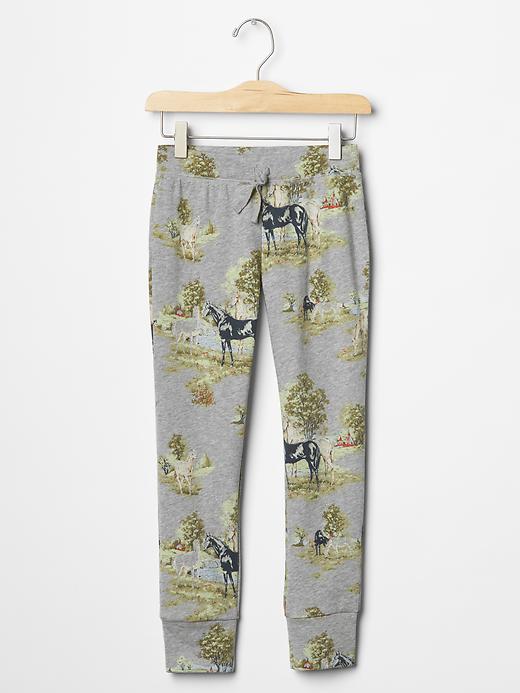 Image number 3 showing, Printed joggers