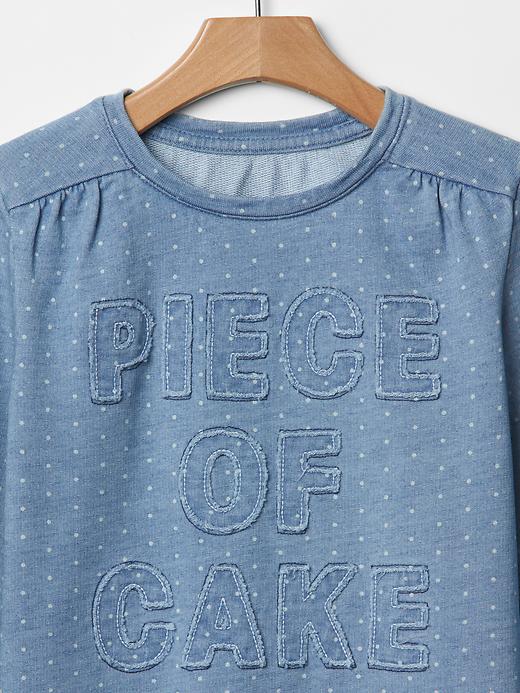 Image number 2 showing, Piece of cake printed tee
