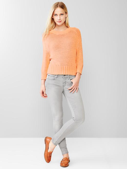 Image number 3 showing, Slouchy dolman-sleeve sweater