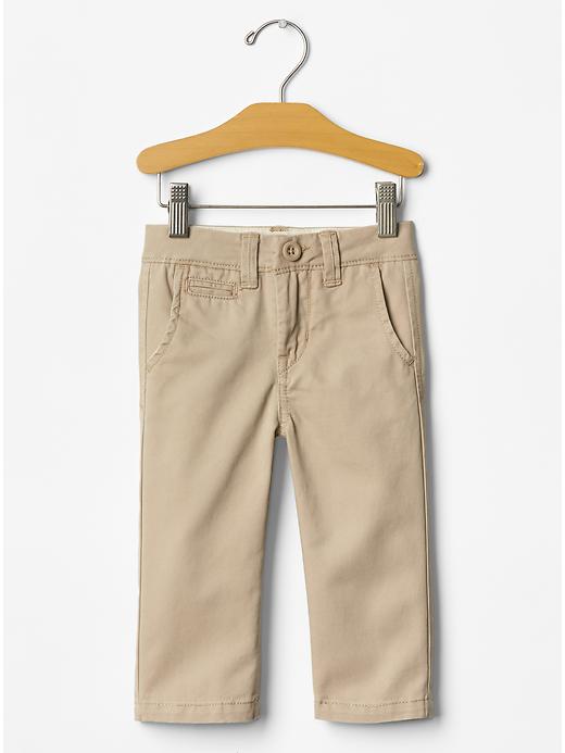 Image number 5 showing, Solid khakis