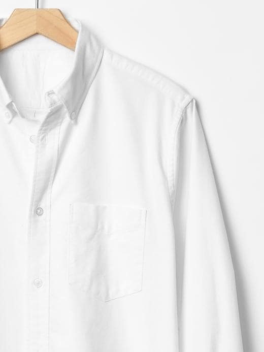 Image number 5 showing, Modern Oxford solid shirt