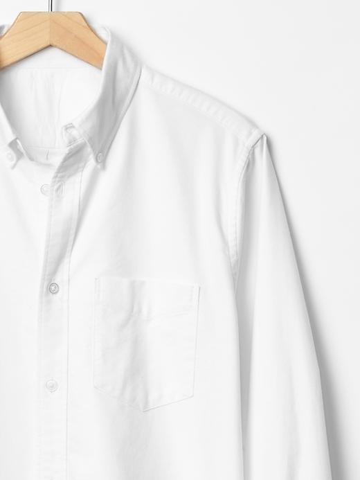 Image number 6 showing, Modern Oxford solid shirt