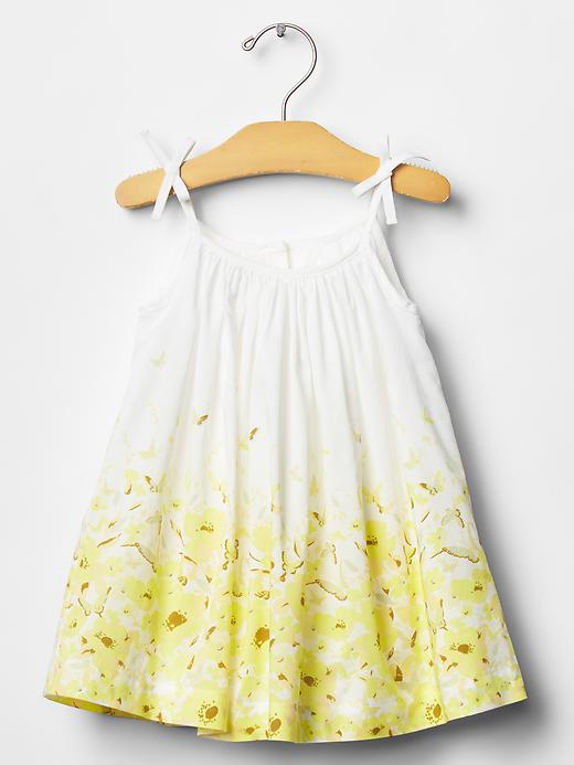Image number 1 showing, Floral bow dress