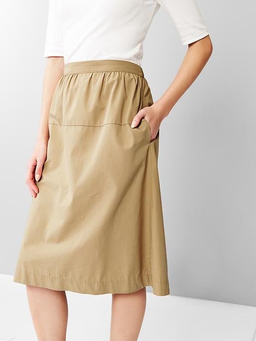 Image number 3 showing, Full midi skirt