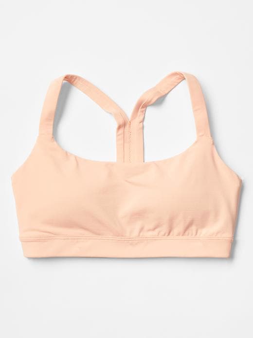 Image number 3 showing, Low impact kissing-back sports bra