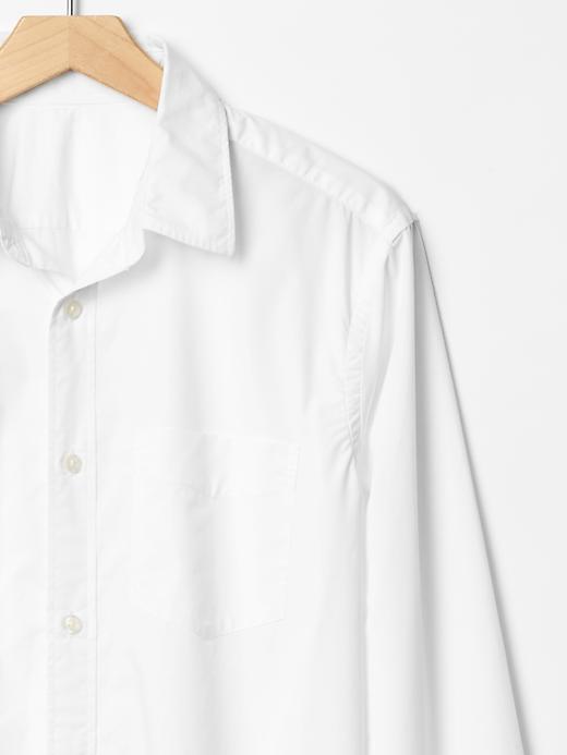 Image number 4 showing, Lived-in wash solid shirt