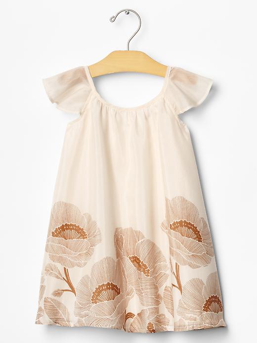 View large product image 1 of 1. Poppy flutter dress