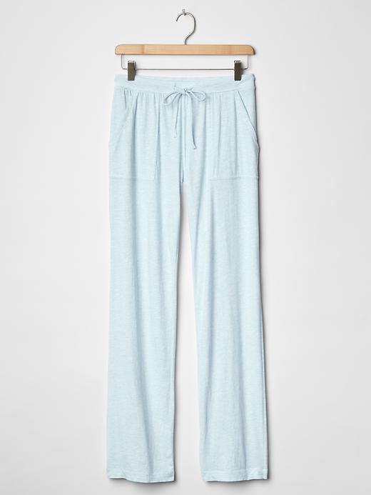 Image number 2 showing, Heathered jersey lounge pants