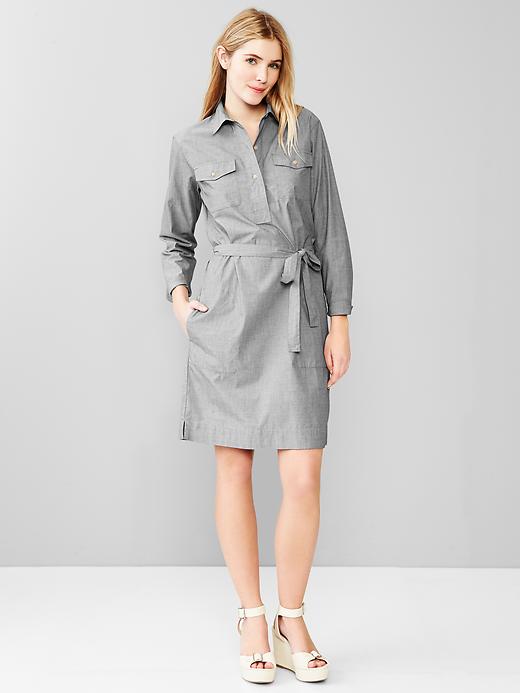Image number 1 showing, Worker shirtdress