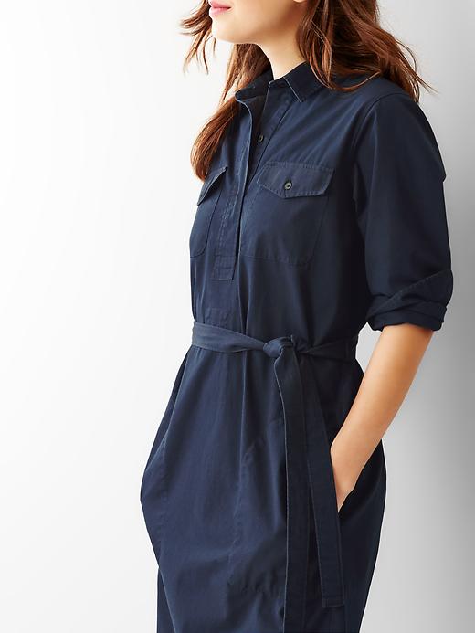 Image number 3 showing, Worker shirtdress