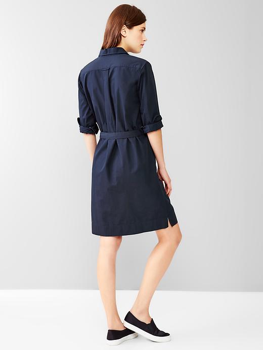 Image number 2 showing, Worker shirtdress