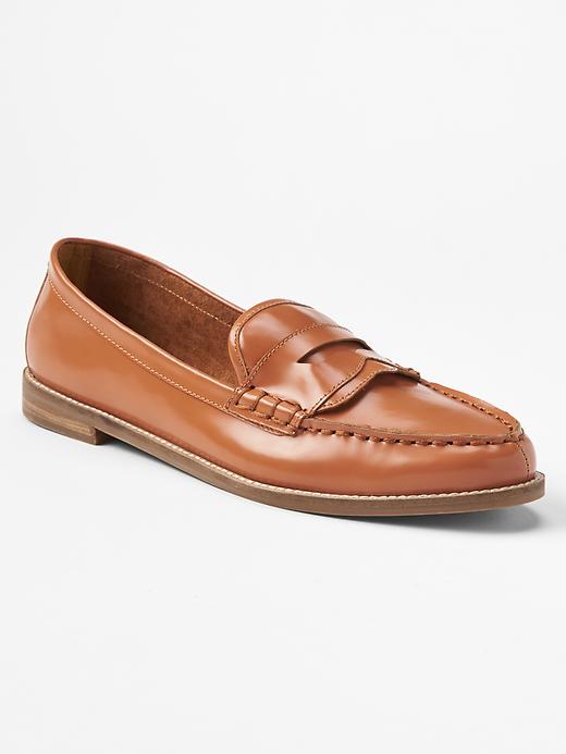 View large product image 1 of 1. Leather loafers
