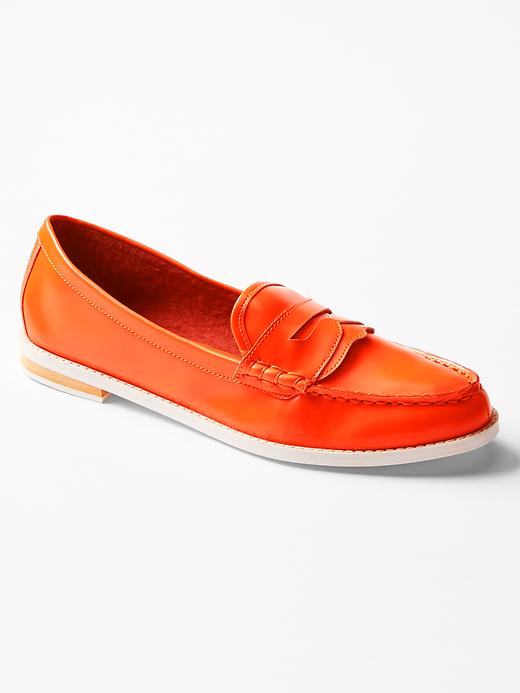 View large product image 1 of 1. Leather loafers