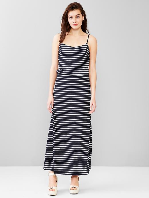 Image number 1 showing, Stripe cami maxi dress