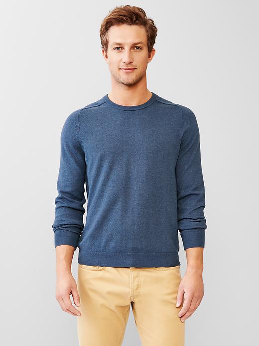 Image number 6 showing, Cotton cashmere crew sweater