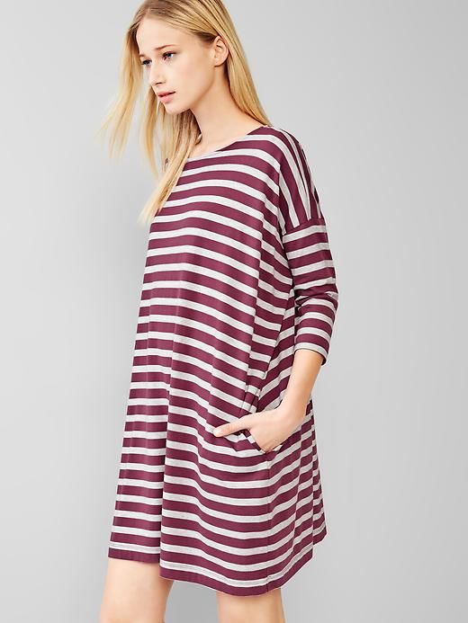 Image number 3 showing, Stripe relaxed t-shirt dress