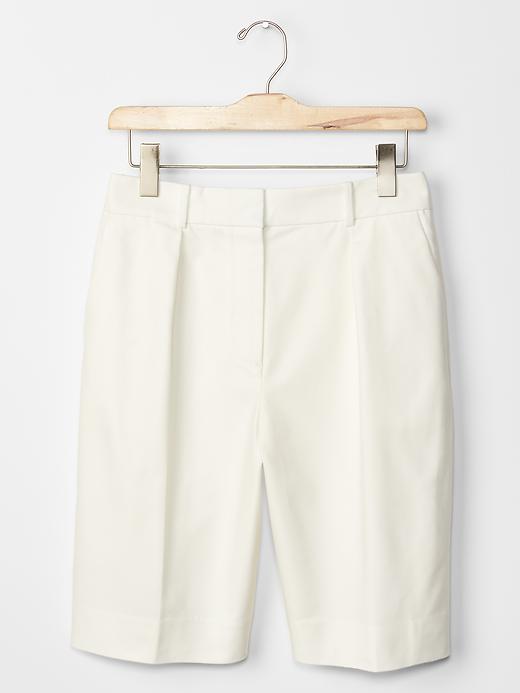 Image number 6 showing, Pleated bermuda shorts