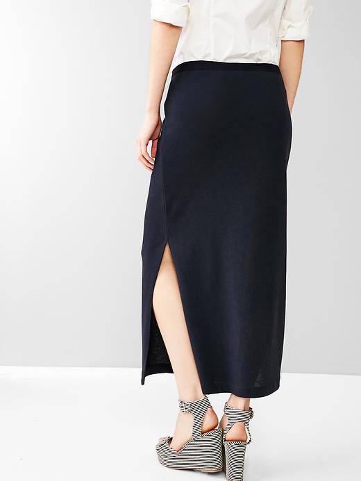 Image number 2 showing, Slit maxi skirt