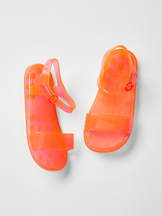 View large product image 1 of 1. Jelly sandals