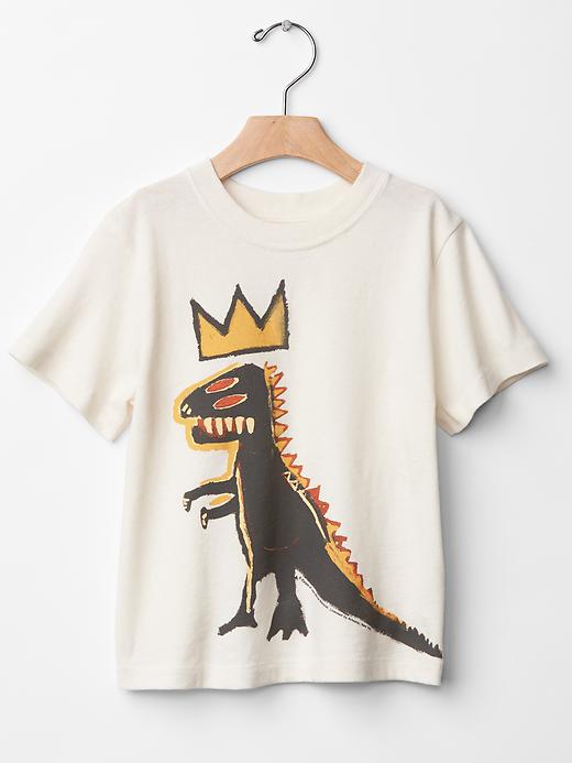 View large product image 1 of 1. Junk Food&#153 Basquiat graphic tee