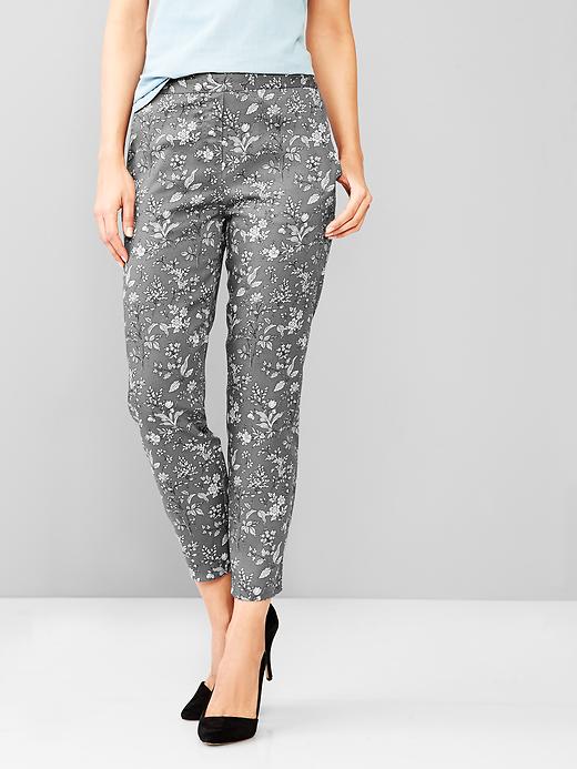 Image number 1 showing, Printed TENCEL&#153 jogger pants