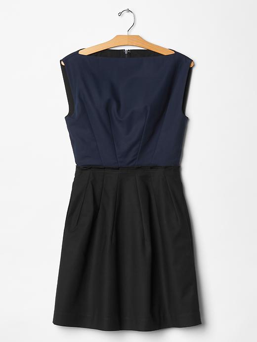 Image number 6 showing, Colorblock fit & flare dress