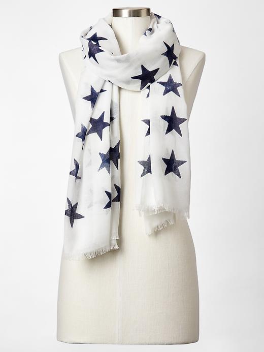 View large product image 1 of 1. Star scarf