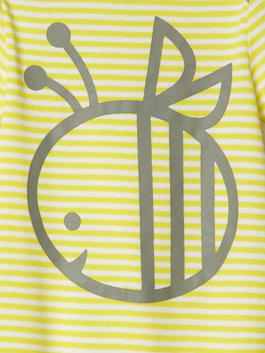 Image number 2 showing, Stripe bee one-piece