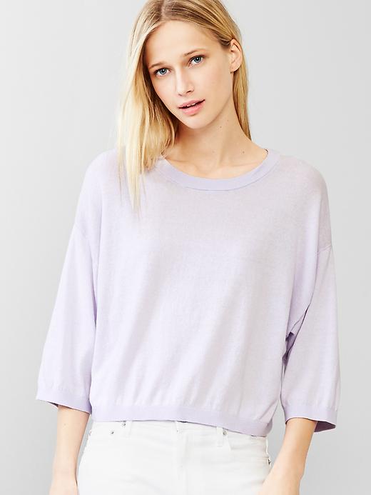 Image number 1 showing, Crop sweater top