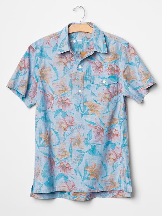 Image number 3 showing, Chambray floral popover
