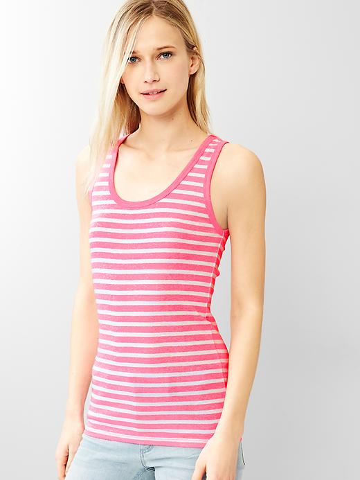 View large product image 1 of 1. Modern stripe tank