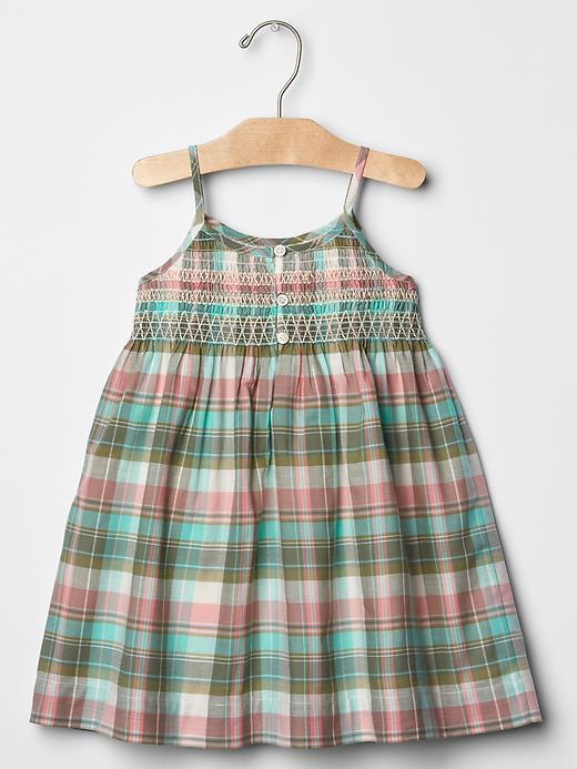Image number 2 showing, Plaid trapeze dress
