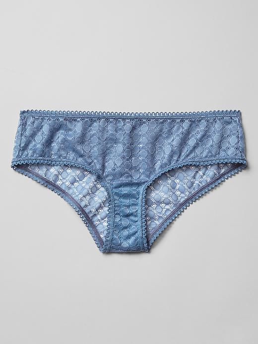 Image number 2 showing, Crochet lace hipster tanga