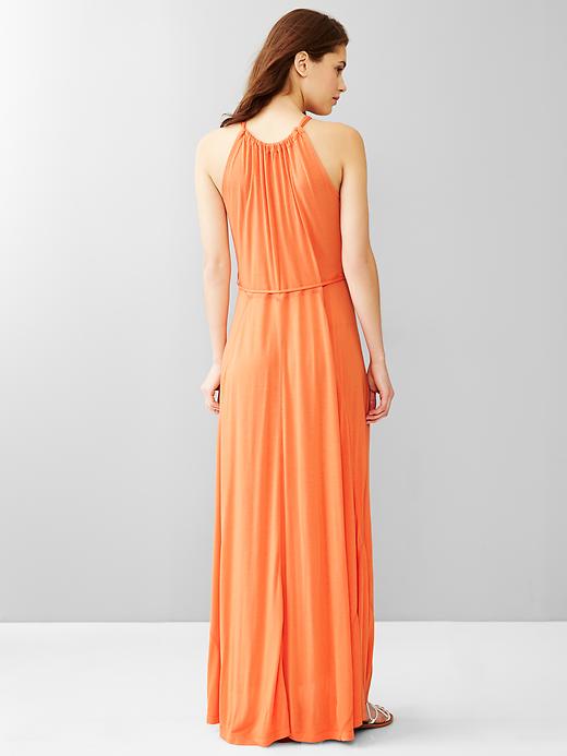 Image number 2 showing, Panel maxi dress