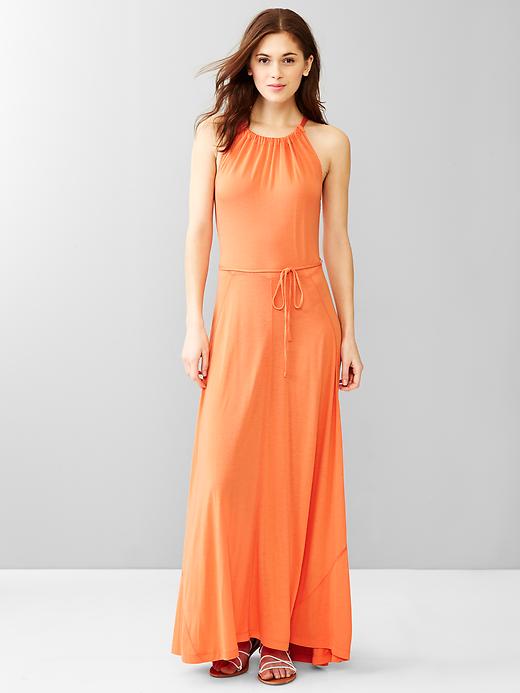 Image number 5 showing, Panel maxi dress